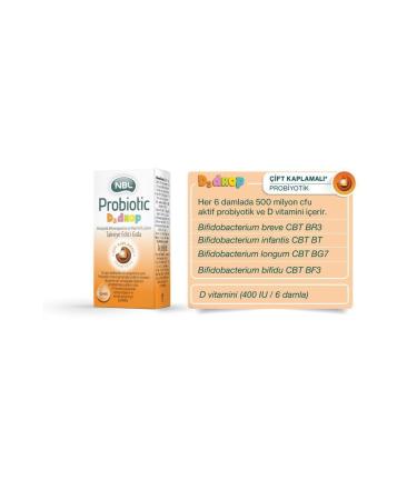 NBL Probiotic D3 Drop 7.5 ml - Skt:01/2026 - Buy Online on GoSupps.com