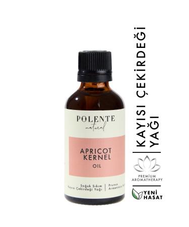 Polente Natural Apricot Kernel Oil - Cold Pressed (50 Ml)