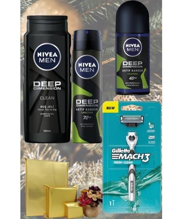 Set Men's New Year Gift Set 2 - 4 Pieces