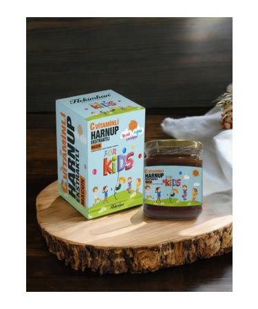 Hekimhan CAROB PASTE WITH VITAMIN C (FOR KIDS) 240 gr - Buy Online on GoSupps.com