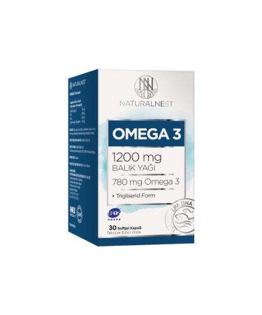 Natural Nest Omega3 Fish Oil 30 Capsules