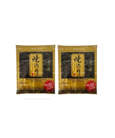 NETTENYOLLA Sushi Nori Gold South Korea 10 x 2 Pack