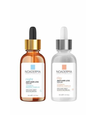 NOADERMA Hair Care Anti-Loss Day and Night Hair Serum 2*30 ml