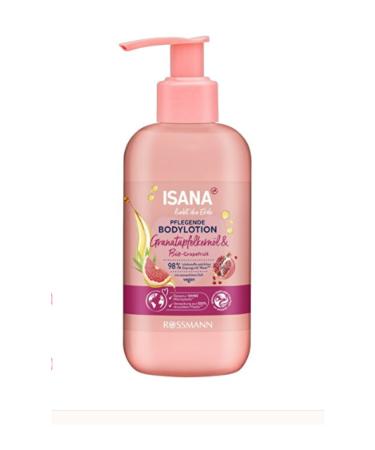 Isana Professional Isana Love Nature Body Lotion Pomegranate Seed Oil & Organic Grapefruit 250 ml