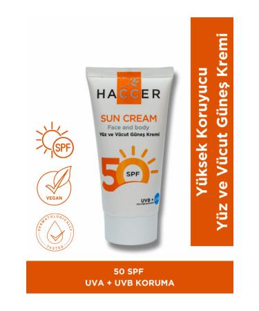 Haccer Sunscreen Cream Spf 50 150ml
