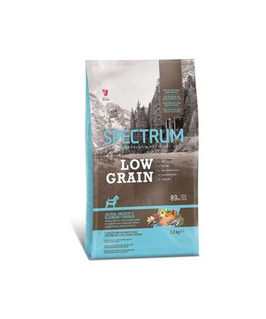 Mestore Spectrum Low Grain Salmon Anchovy and Blueberry Small Breed Puppy Food 2.5 Kg