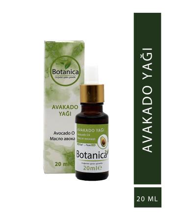 botanica Avocado Oil Face Care Skin Firming Skin Care Moisturizing Hair 20 Ml