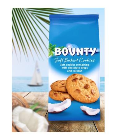 Bounty Soft Baked Cookies - Bounty Cookies 180gr x 2 Pieces - Buy Online on GoSupps.com