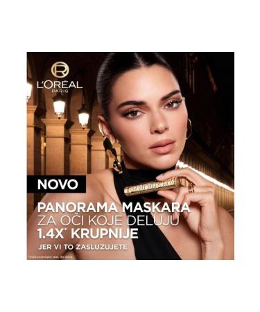 L'Oreal Paris L'Or al Paris Panorama Volumizing Mascara Dark Brown - Buy Online on GoSupps.com