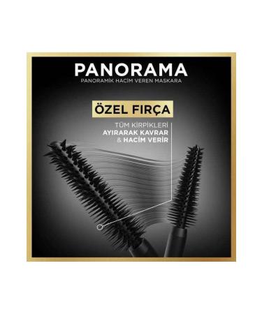 L'Oreal Paris L'Or al Paris Panorama Volumizing Mascara Black - Buy Online on GoSupps.com