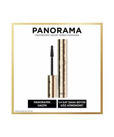 L'Oreal Paris L'Or al Paris Panorama Volumizing Mascara Black - Buy Online on GoSupps.com