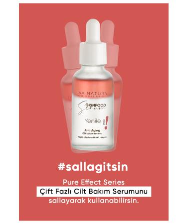 Iva Natura Anti-Aging and Anti-Wrinkle Skin Care Serum with Peptide and Hyaluronic Acid 30 Ml - Buy Online on GoSupps.com