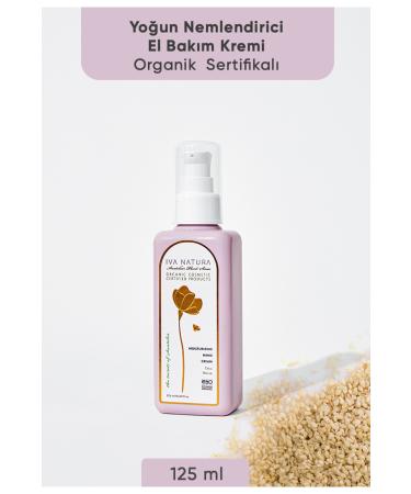 Iva Natura Moisturizing and Nourishing Hand Cream Orange Extract 125 ml