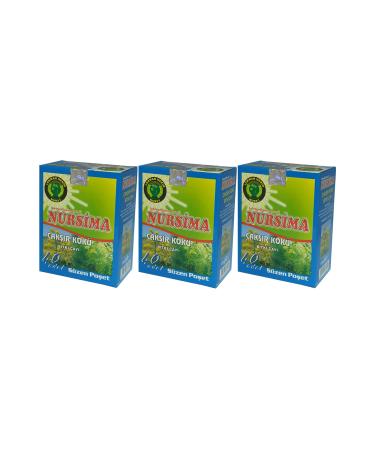 Nursima Chakra Root Herbal Tea 40' Filter Bags 3 Boxes