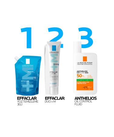 La Roche Posay Effaclar Oily Skin Cleansing Gel 400ml - Refill - Buy Online on GoSupps.com