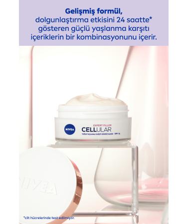 NIVEA Expert Filler Intensive Anti-Aging Day Cream 50ml SPF30 Sun Protection Hyaluronic Acid - Buy Online on GoSupps.com
