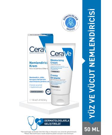 CeraVe Moisturizing Cream 50 ml - For Dry and Very Dry Skin