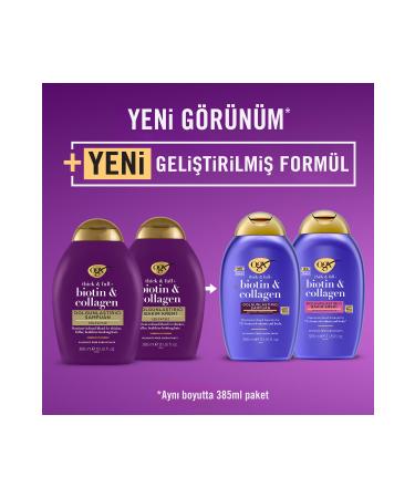 OGX Plumping Biotin & Collagen Shampoo 385 ml 2-pack - Buy Online on GoSupps.com