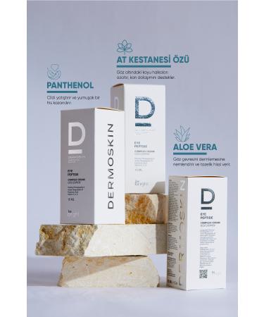Dermoskin Be Bright Eye Contour Peptide Complex Cream 15 ml - Lightens Wrinkles and Fine Lines - Buy Online on GoSupps.com