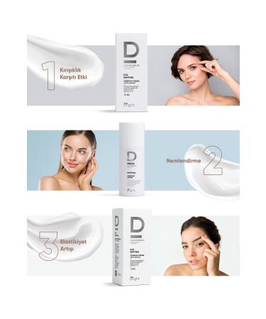 Dermoskin Be Bright Eye Contour Peptide Complex Cream 15 ml - Lightens Wrinkles and Fine Lines - Buy Online on GoSupps.com