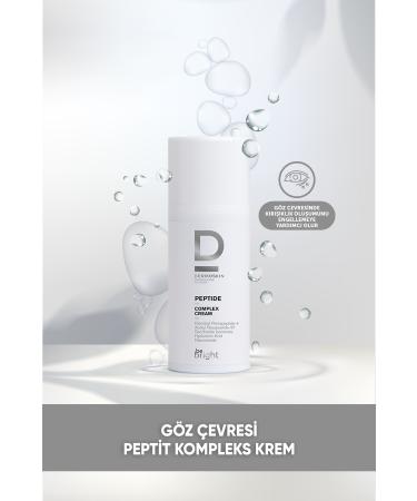 Dermoskin Be Bright Eye Contour Peptide Complex Cream 15 ml - Lightens Wrinkles and Fine Lines
