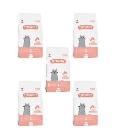 Trendline Lamb Cat Food - 1 Kg X 5 Pieces