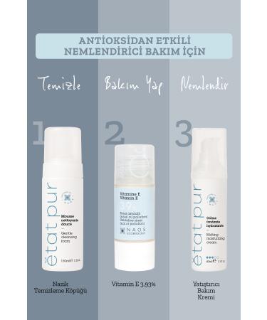 Etat Pur Pure Active Vitamin E Antioxidant Effective Moisturizing Pure Concentrate Care Serum 15 mL Dry Skin - Buy Online on GoSupps.com