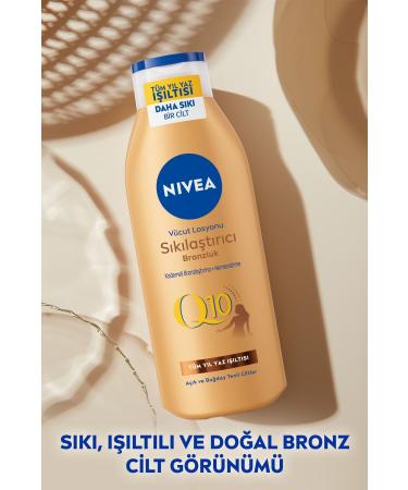 NIVEA Q10 Firming Bronzing Body Care Lotion 200ml Gradual Bronze Moisturizing X2 Pieces - Buy Online on GoSupps.com