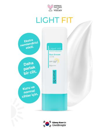 K-Lotus Beauty Light Fit Face & Body Spf 50 Moisturizing Sunscreen Pa 50ml (Normal & Dry C