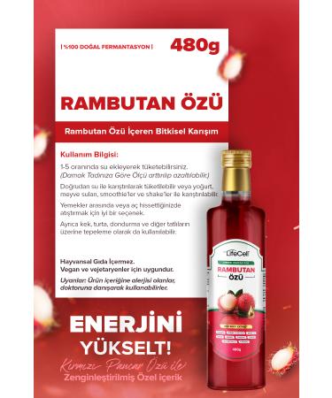 Lifecell Rambutan Extract - Red Beetroot Extract - Buy Online on GoSupps.com