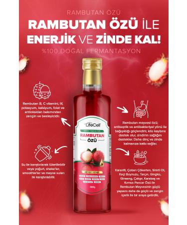 Lifecell Rambutan Extract - Red Beetroot Extract - Buy Online on GoSupps.com