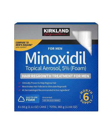 Kirkland Minoxidil 6 Month Solution