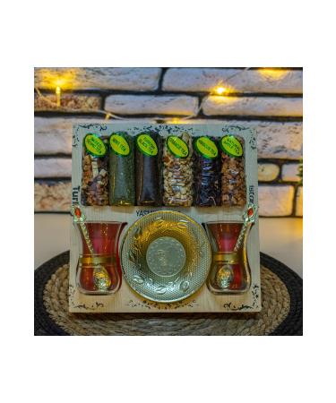 Carlito 6 Types of Herbal Tea Set with Cups - Buy Online on GoSupps.com