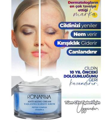 Ronanna Anti-aging Moisturizing Brightening Nourishing Repairing Anti-Aging Care Cream 50 ml - Buy Online on GoSupps.com