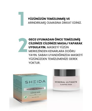 Sheida Mineral Ultimate Lifting and Anti-Aging Sleeping Mask 60ml - Buy Online on GoSupps.com