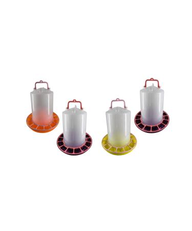 RoyalFarmVet 5 Kg Feeder 5 Liter Waterer (SET OF 4)