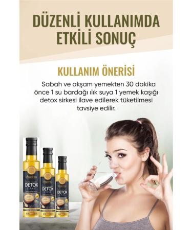 Aseina Quinoa Detox Vinegar Helps to Eliminate Edema and Lose Weight Natural Slimming Method Detox Vinegar 250 ml - Buy Online on GoSupps.com
