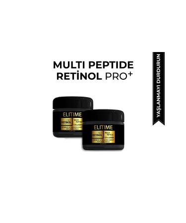 Elitime Retinol pro+ Multipeptide collagen anti-aging ANTI-AGING cream 2 pieces