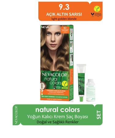 Neva Color Natural 9.3 Light Golden Blonde Hair Dye