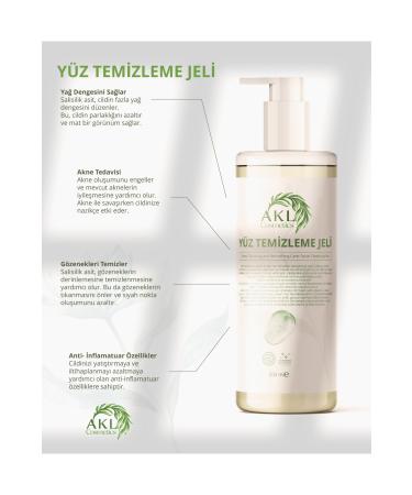 Akl cosmetics Two-Phase Facial Cleansing Gel with Salicylic Acid Suitable for All Skin Types | 200 Ml. - Buy Online on GoSupps.com