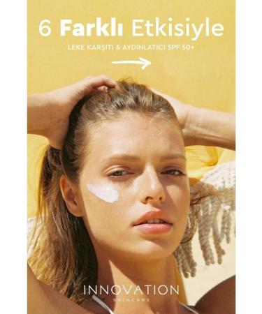  nnovation Skincare Brightening and Anti-Spot SPF 50 Sunscreen with Niacinamide and Ceramide - 55 ml - Buy Online on GoSupps.com