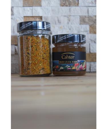 cahter Organic Karakovan Flower Honey 300gr + Natural Organic Dry Pollen 200GR