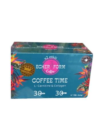 ECHER FORM Echer Coffee (30 Pieces Nescaffe and Filter Coffee Flavor)