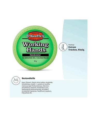 O'Keeffe's Working Hands Hand Cream 96 Gr. - Buy Online on GoSupps.com
