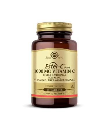 Solgar Ester-c Plus 1000mg 30 Tablets