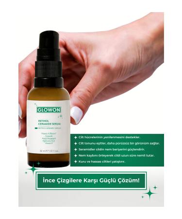 GLOWON RETINOL CERAMIDE SERUM 30 ML - Buy Online on GoSupps.com