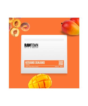 RAWTOWN Keramo Dukamo - Ethiopia - Quality Filter Coffee 200g - Coffee Beans