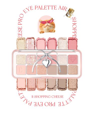 CLIO Light Textured Intense Color Eyeshadow Palette Clio Pro Eye Palette Air (11 Shopping Cheese) - Buy Online on GoSupps.com