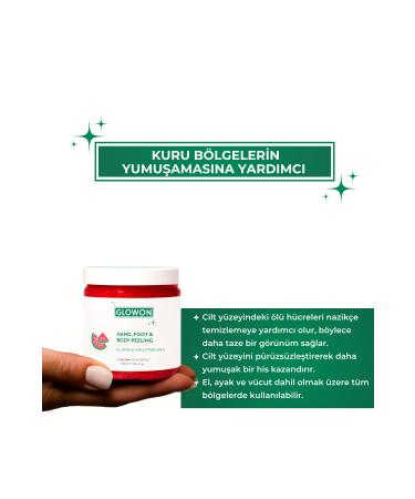 GLOWON Hand Foot and Body Peeling 300 ml - Buy Online on GoSupps.com