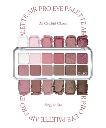CLIO Light Textured Intense Color Eyeshadow Palette Clio Pro Eye Palette Air (05 Orchid Cloud) - Buy Online on GoSupps.com